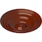 Ekena Millwork Traditional Ceiling Medallion (Fits Canopies up to 4"), Hand-Painted Firebrick, 14 3/4"OD x 1 3/4"P CM14TRFIF - alternate 4